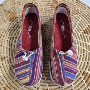 SAS Funk Active Southwest Flexible Comfort Loafers Flats 9.5